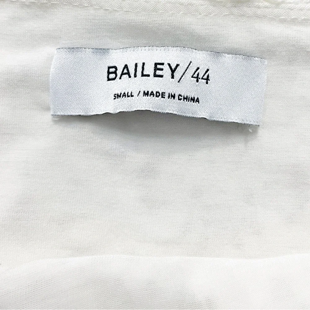 Bailey 44 Top Tusk Boho Ivory Lace & Fringe Cold Shoulder Women’s Small - Picture 5 of 11